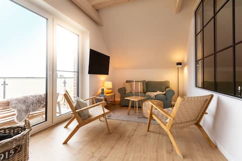 Top Airbnb: Nordseehof Brömmer Apartment Kleiner Preuße in Wurster Nordseeküste