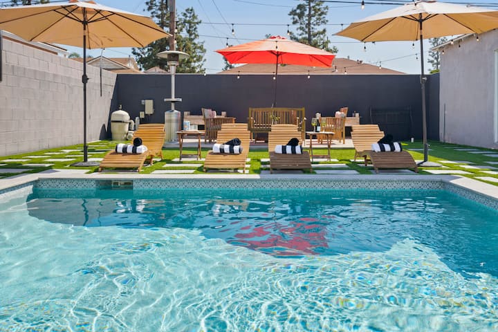 Summer Pool House Retreat by LAX, SoFi & Beach