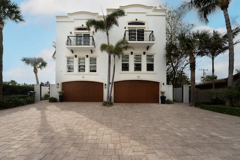 Beach Villa w/ Pool & Elevator - Across from Beach
