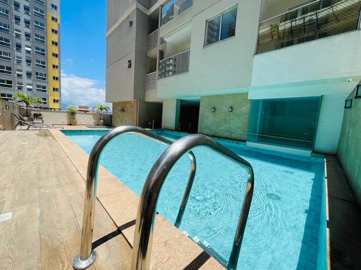 À 300 Metros Praia De Itaparica E Piscina Aquecida - Vila Velha