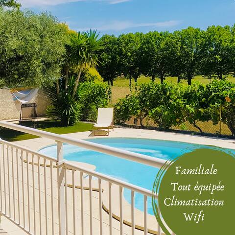 Sweetness of the vineyards Fully equipped house