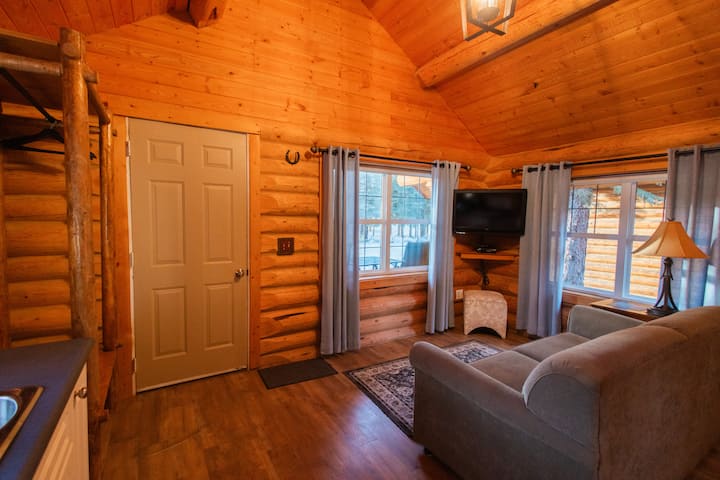 WIF v celej chate vám umožňuje oddýchnuť si s pohodlím domova po dni odpojenia.