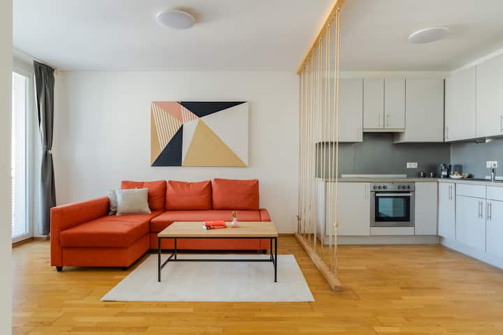 2+1 Apartment Near Sky Park&nivymall W/freeparking - Bratislava