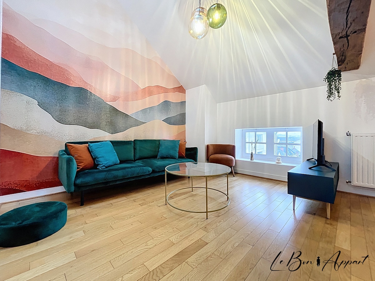 Propriété Airbnb réussie: Le Bon'Appart in the Heart of Saumur à Saumur