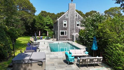 Private Heated Pool, Wifi, AC, Grill & Firepit