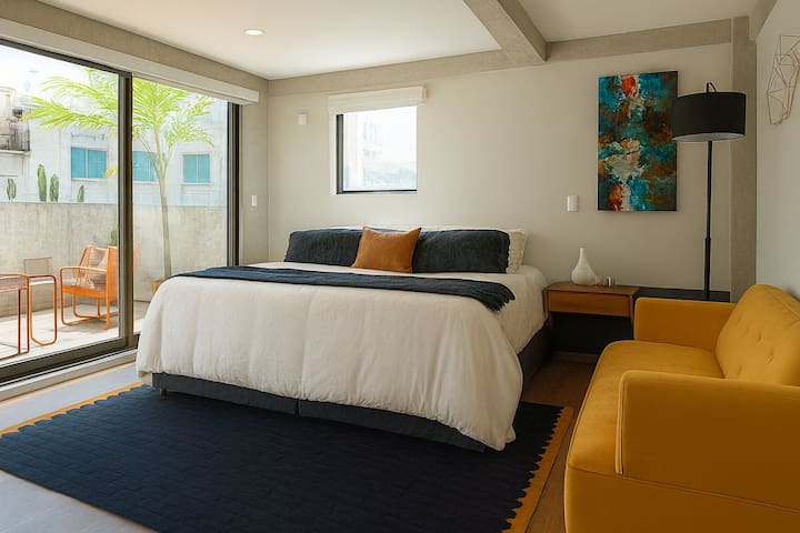 Espectacular Penthouse + Rooftop a pasos del Ángel