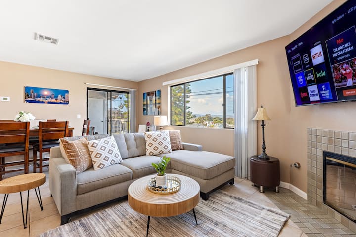 Point Loma 3br Apt • Jacuzzi • 3 Balconies • Ac - San Diego