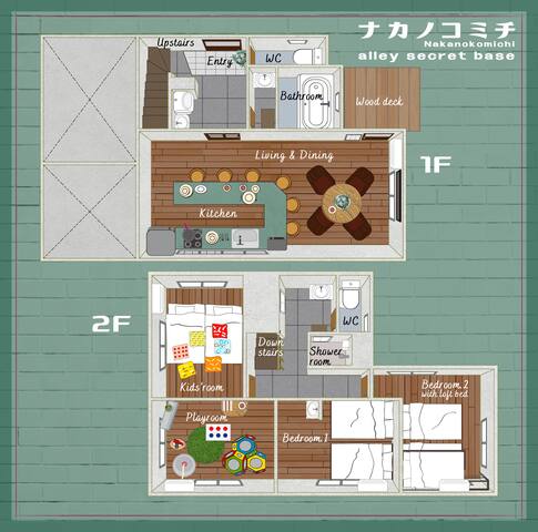 Traditional Japanese House|Kids Room|4LDK Rental gallery image 4