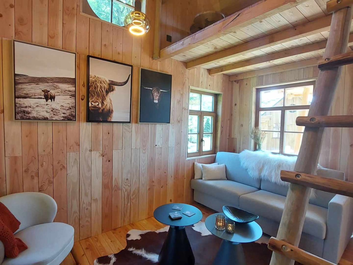 Popular Airbnb listing: Le Coq & Fagnes: Le Coq cabin in Jalhay