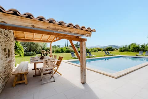 Peaceful oasis - La Bégude de Mazenc - 8 people