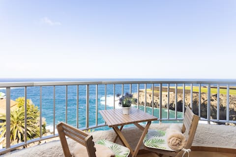 TenoHomes Oceanview Studio with Balcony