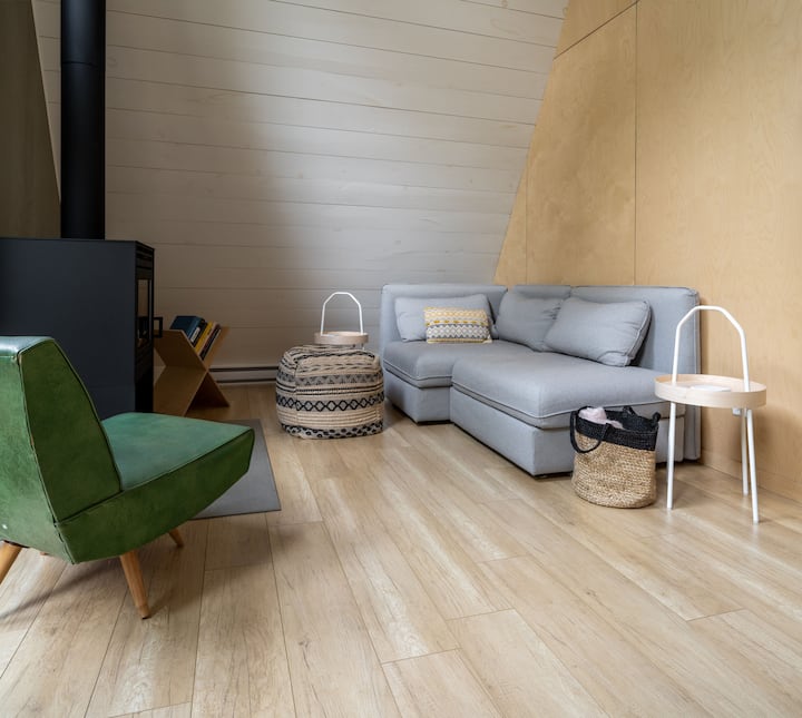 Luxe A-frame Cabin | Fire Pit, Spa & Nature Escape - Sainte-Agathe-des-Monts
