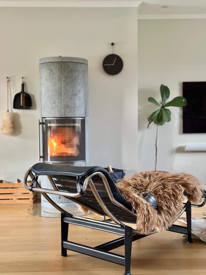 Large Lakeside Villa With Fireplace & Sauna - Suecia