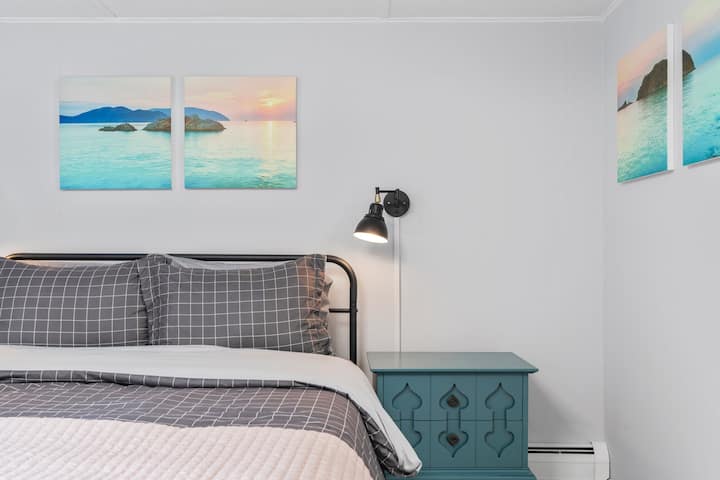 سرير بحجم كوين مع إسفنج ميموري فوم 