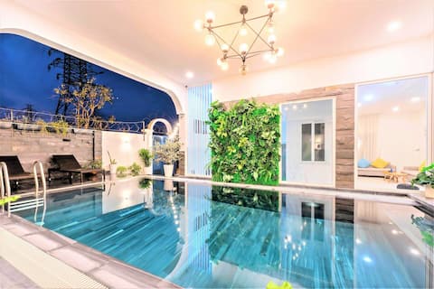 9BR Private Pool Villa_Family & Group_My Khe Beach