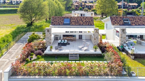 [Private Hot Tub] Gardalake Luxury Penthouse