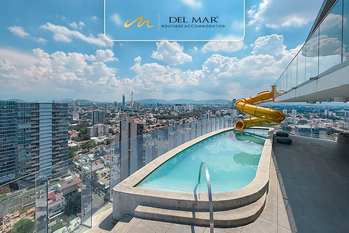 Light-filled Stay W/ Pool & Guadalajara Views - Guadalajara