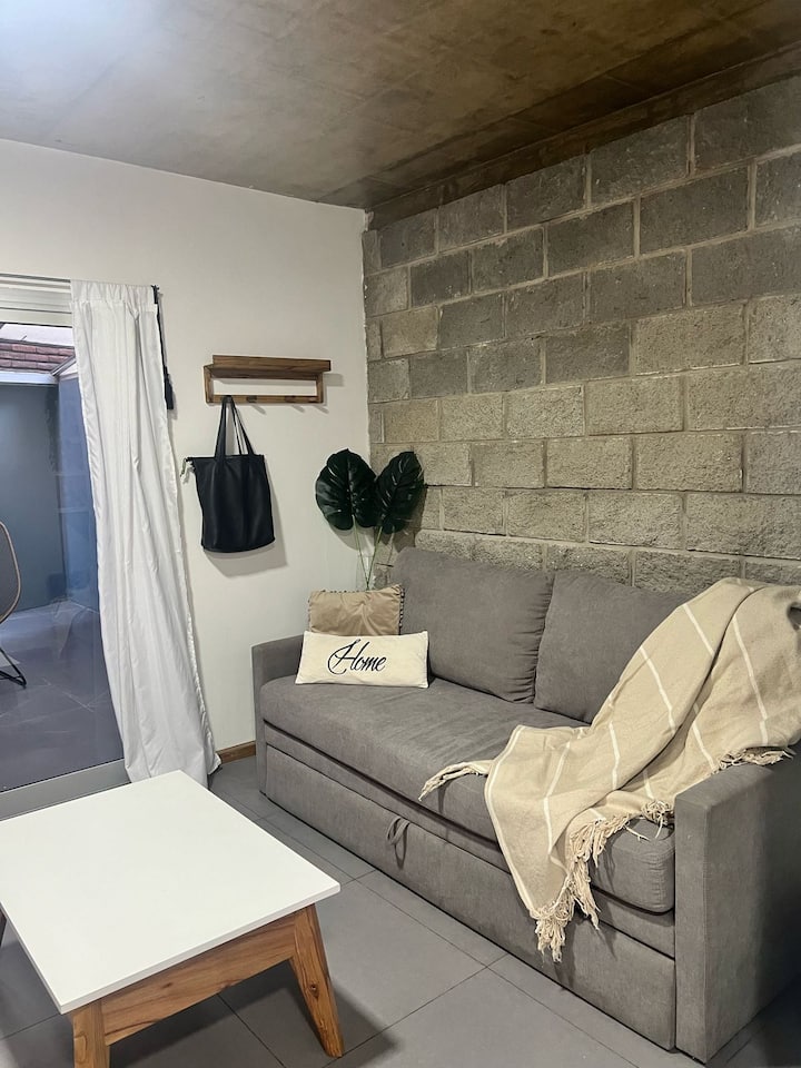 Квартира с 1 спальней и личным патио в Almagro