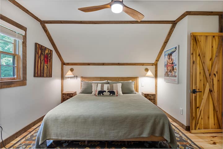 Chumba cha kulala #3 (ghorofa ya juu) - kitanda aina ya king na...