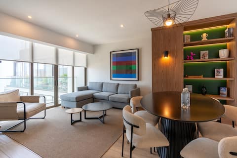 Geko | Panoramic 2BR w/ Ocean view in Barranco