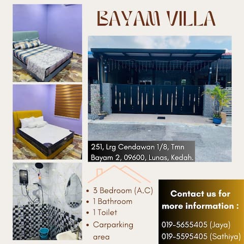 Bayam Villa Homestay Moons