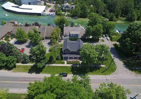 Leland Condo | Sleek Style + Private Dock