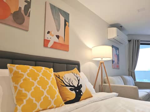 Modern Room nxt to Jomtien/Gym/Pool/Washer