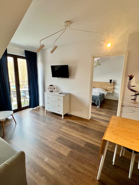 Apartment with balcony close to the beach Rewal/Niechorze