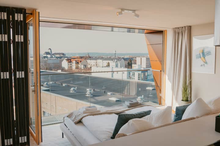 נוף פנורמי מחדר השינה