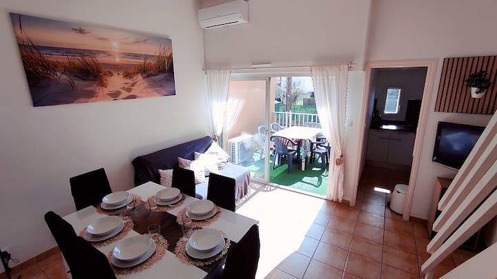 Appartement Cosy Grau D'agde à 3 Min De La Plage - Vias