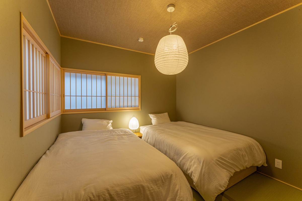 貸切】USJ・万博・海遊館20分大阪の隠れ家町家｜静かな庭望む