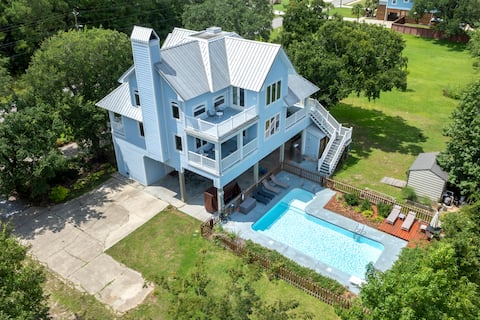 Walk To Beach -Pool-Gourmet-Kitchen-Elevator