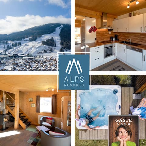 Chalet # 12a with 4 Bedrooms, IR-Sauna & Whirlpool