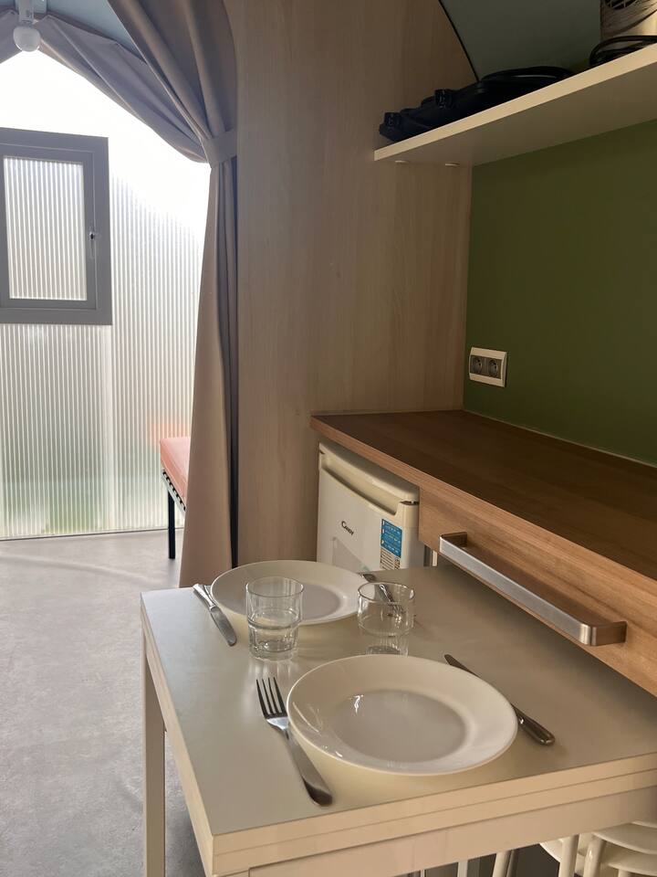 Coco Sweet2 Chambres / 4 Pers / Sanitaires Camping - Auxonne