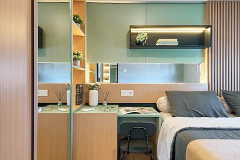Gratia | Tranquil 2 BR Apartment | Gateway Pasteur