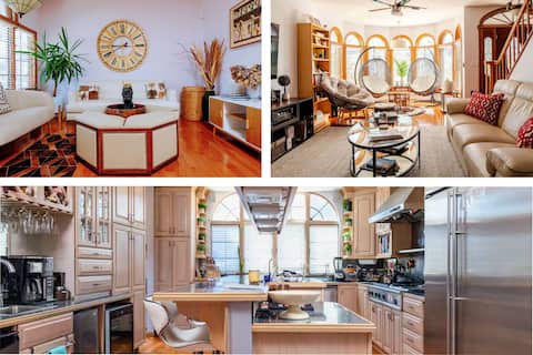 # Stylish Home Fast WiFi Kitchen 15 min to Boston