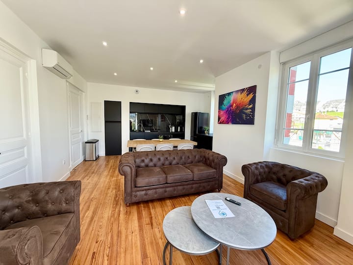Appartement Avec Sa Terrasse & Vue Imprenable - Lourdes
