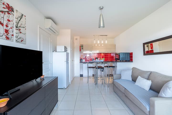 Superbe Appartement Au Calme Avec Deux Piscines - Cannes