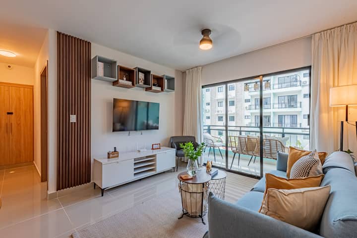 Trendy Apt Near Coco Bongo | Pool + Prime Location - Punta Cana