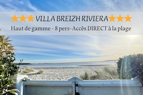 Villa Breizh - Seafront - Beach access - 8 people