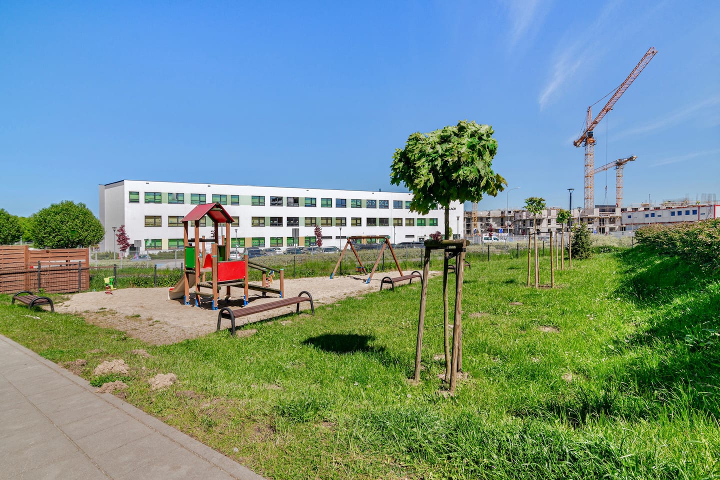 Playground nearby