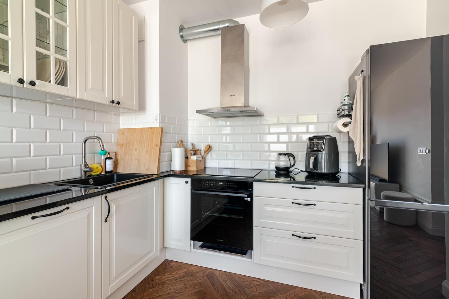 Kitchen with appliances