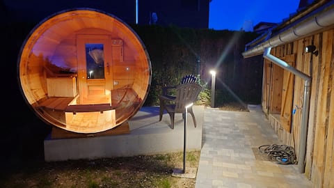 "Jura 39" chalet with panoramic sauna, rated 4*