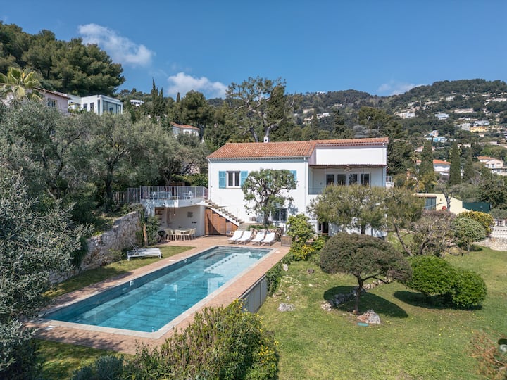 Magnifique Villa Provençale Avec Piscine, Nr Mc - Menton