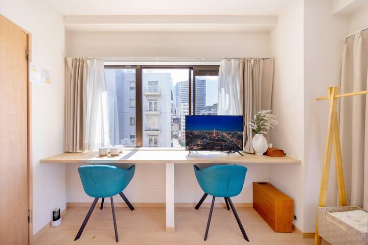 最大16人入住：2层楼独享/多卧室/厨房/电视/空调/WIFI/洗衣机/日比谷线八丁堀站7分钟 gallery image 2