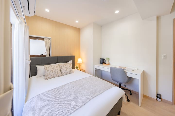 最大16人入住：2层楼独享/多卧室/厨房/电视/空调/WIFI/洗衣机/日比谷线八丁堀站7分钟