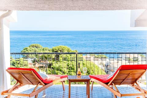 Horizon Penthouse, beautiful view of the gulf, Air/C