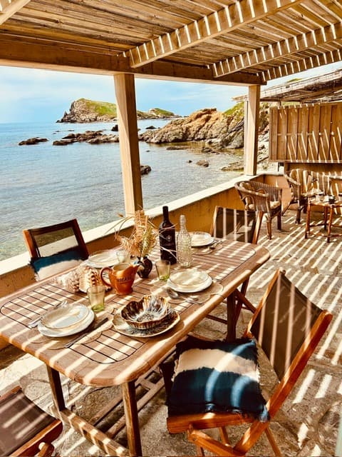 Villa on Mute Centuri Beach, Cap Corse