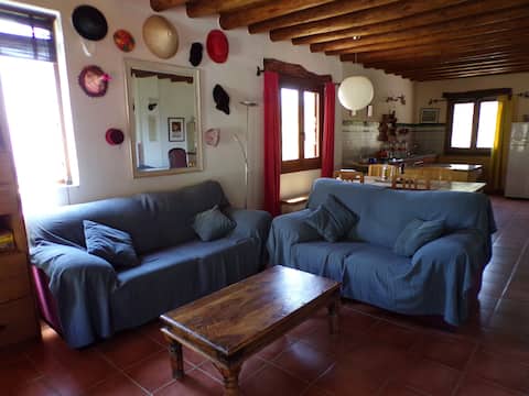 Successful Airbnb property: Los Olivos Viejos organic farm in Órgiva