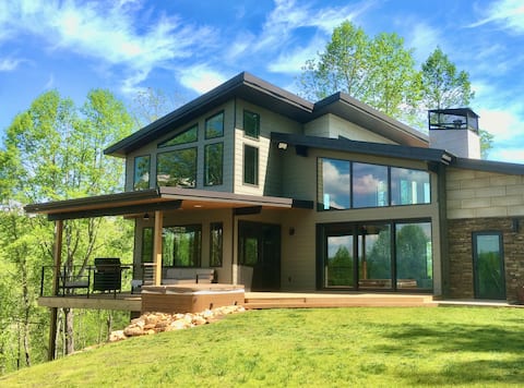 Mountain Top Escape | Hot Tub | Theater | Fire Pit